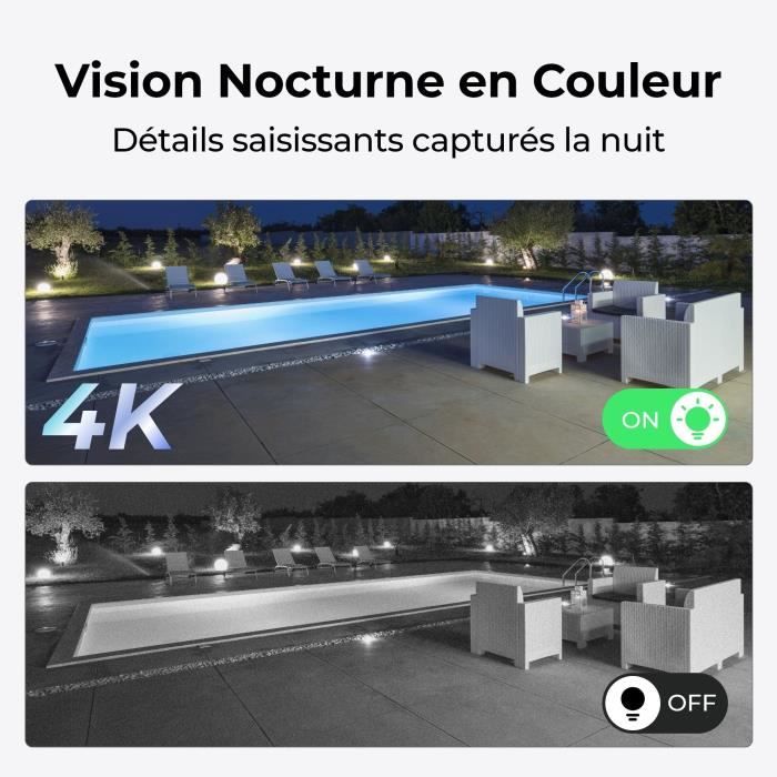 Outdoor camera - REOLINK - W330 - White