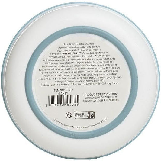 PIECE MEAL SET MICKEY CUP / BOWL / PLATE - Set 3pcs Non-Sl