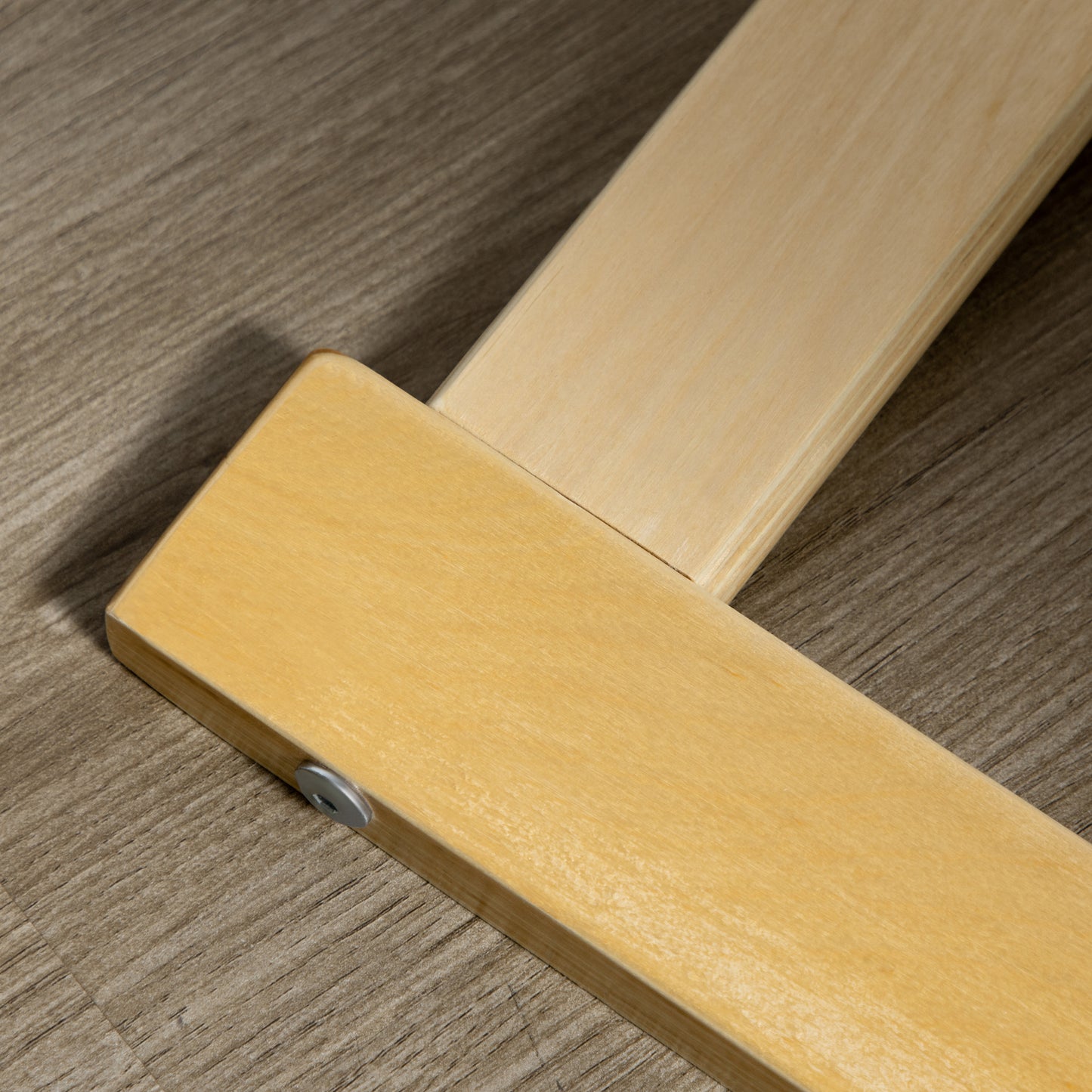 HOMCOM Sessel mit Fußhocker, Sessel-Set, bis 120 kg, Leinenoptik, Massivholz, Grau + Natur, 66,5 x 80 x 99 cm