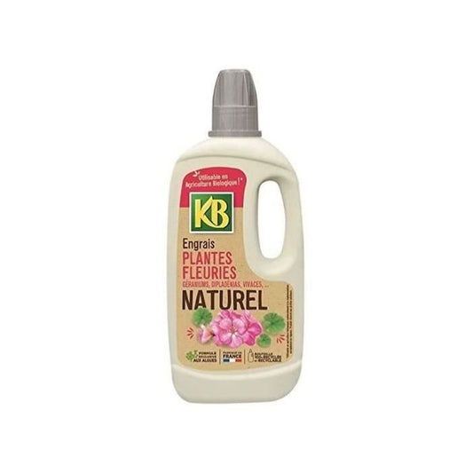 Natural Fertilizer Flowering Plants: Geraniums, Dipladénias, Perennials, ... 1L