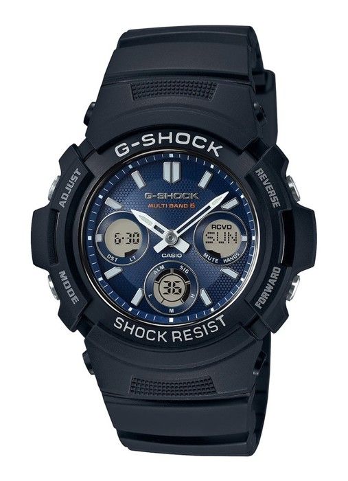 Watch - Casio - G-Shock Classic - Men - Black - Solar energy - Shock resistant