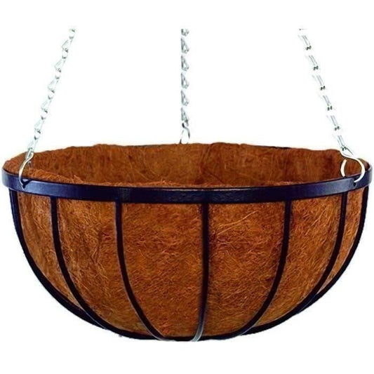 Suspension+coco - GARDEN ID Georgian - Ø40 H19 cm - Premium coco - Solid structure - Deep for plant development