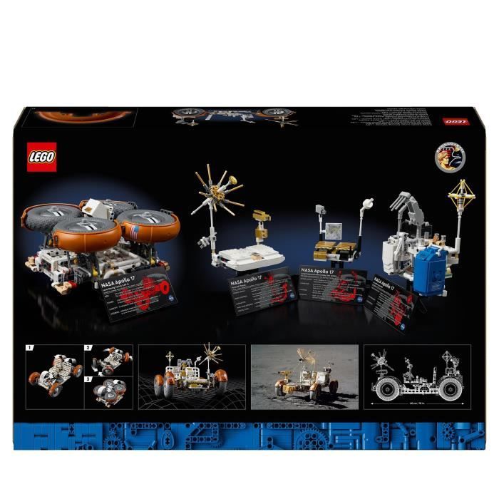 LEGO Technic 42182 NASA Apollo Lunar Exploration Vehicle - LRV Space Rover Adults