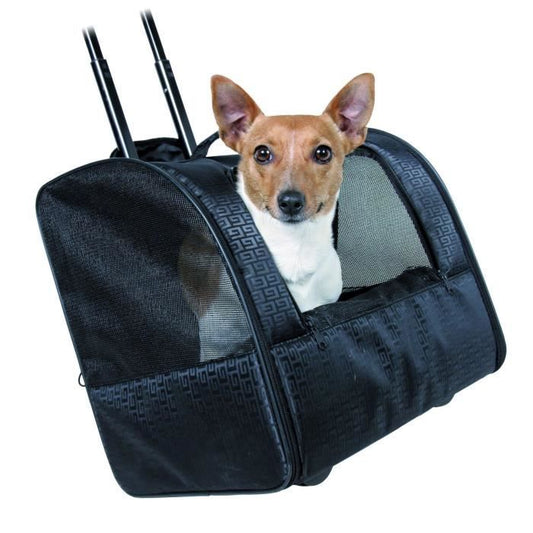 Trixie Roller Bag for Cat and Dog - Black - 45 × 41 × 31 cm