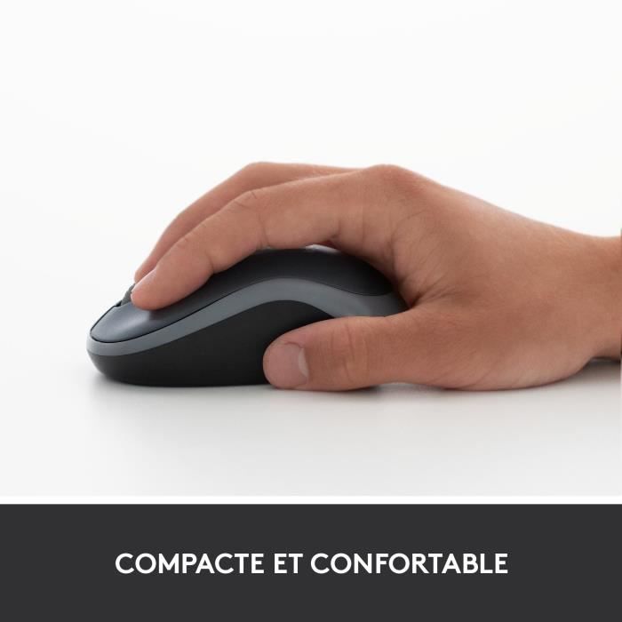 Logitech Wireless Optical Mouse - Gray M185