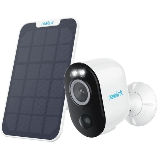 Outdoor camera - REOLINK - B330 - Solar panel - White