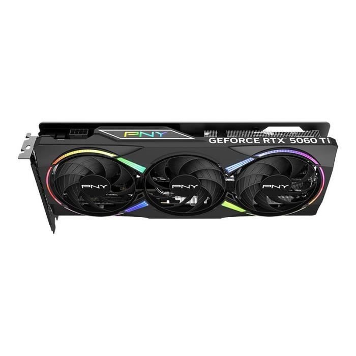 PNY - Graphics card - GeForce RTX 5060 Ti - 8GB - ARGB Overclocked Triple Fan DLSS 4