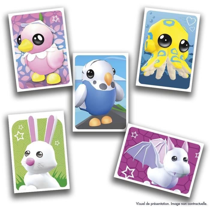 Starter Pack - PANINI - Adopt Me! Roblox - Album + 2 sleeves - 1 limited edition card - 10 stickers