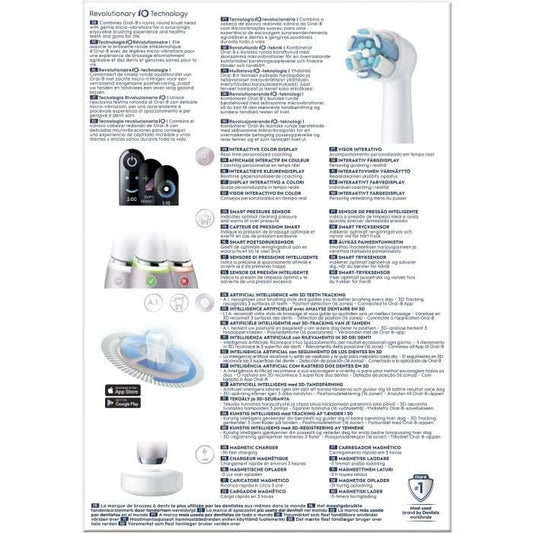 Toothbrushes - ORAL-B - iO9s Series - Rose Quartz (+1 refill) - Electric
