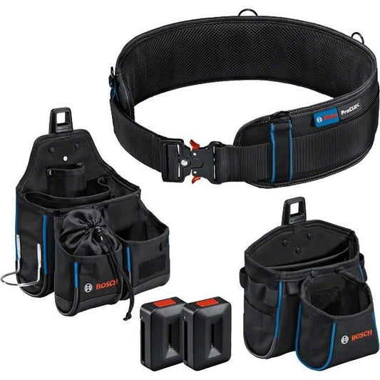Bosch Professional Mobility Belt Kit 93 with GWT 2, GWT 4 and ProClick Holders - 1600A0265P