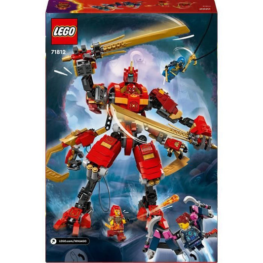 LEGO NINJAGO 71812 Kai's Ninja Climbing Robot, Adventure Playset for Kids