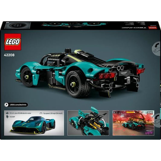LEGO Technic 42208 Aston Martin Valkyrie - Construction Set for Boys Ages 9 and Up