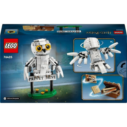 LEGO Harry Potter 76425 Hedwig at 4 Privet Drive, Building Toy for Children