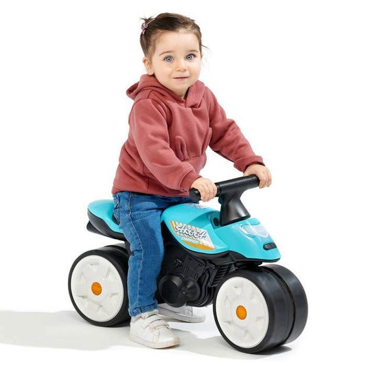 Falk motorcycle balance bike - Street Champion - silent wheels - Blue
