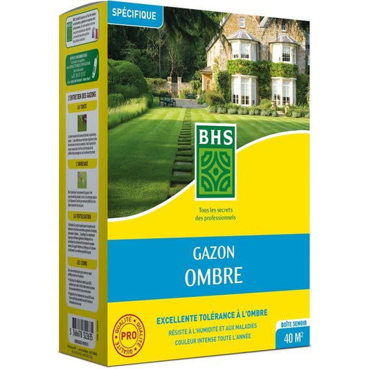 Lawn - BHS - Shade Lawn 1kg | 40m² | Resistant to low light and shaded areas.