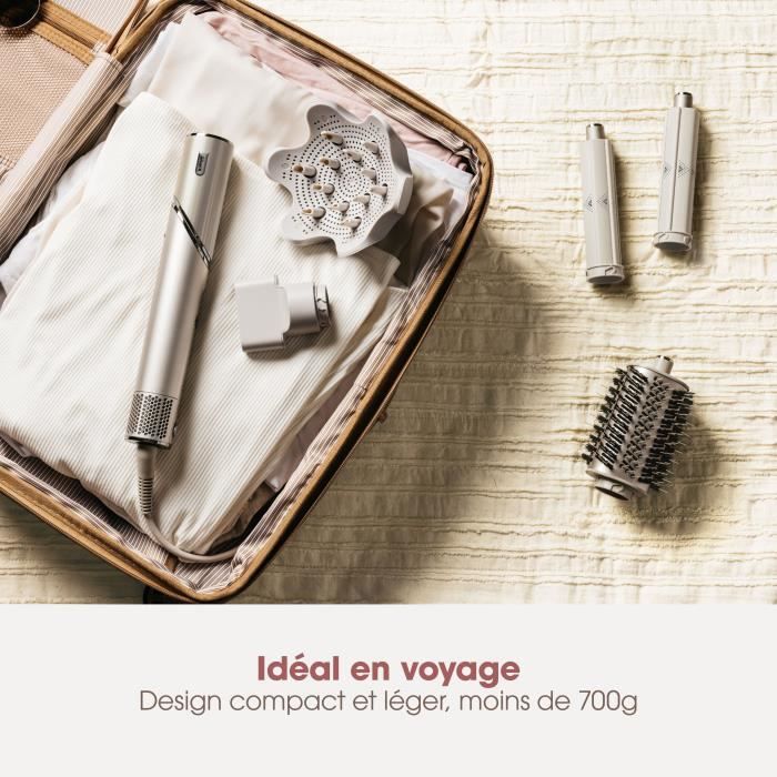 2 in 1 Hair Dryer & Styler - SHARK FLEXSTYLE - HD446SLEU - 5 accessories - Champagne - 1400 W - Edition 2024