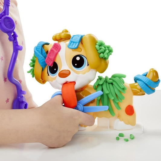 PLAY-DOH - Box - The veterinary practice with dog, case, 10 tools and 5 colors
