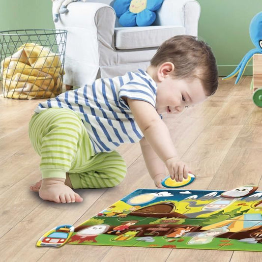 The Woods - Panoramic Puzzle - CAROTINA BABY - Development of logic, Fine motor skills