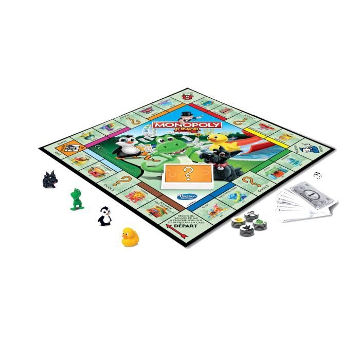 MONOPOLY - Junior, game for kids - board game, Board game french version