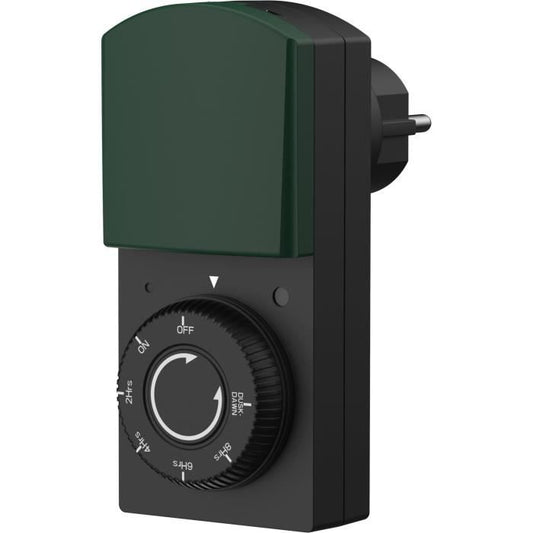 IP44 outdoor programmer with twilight detector - GAO - 1000 W - White