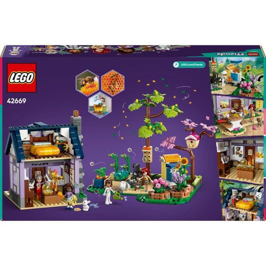 LEGO Friends 42669 Beekeeper's House and Flower Garden - Creative Play for Girls