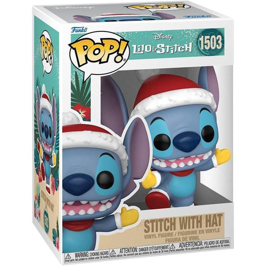 Figurine - FUNKO - Stitch with hat - 9 cm - Multicolor - For children from 3 years old
