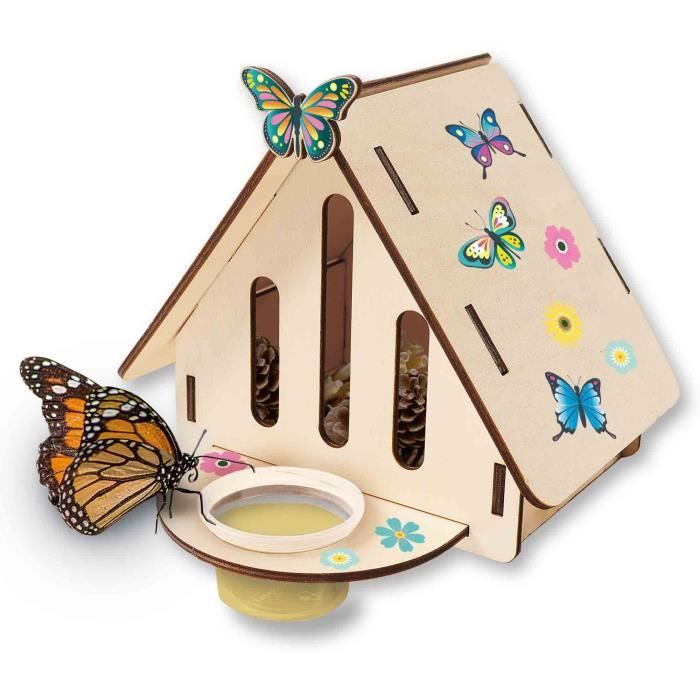 Butterfly Hotel - Educational Toy - SES CREATIVE - Build and decorate a butterfly hotel.
