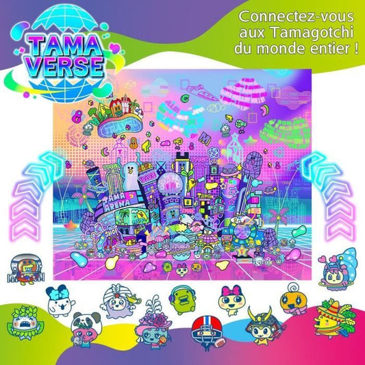 Bandai  Tamagotchi Uni  Tamagotchi connected with watch bracelet  Virtual pet  Pink model  43351