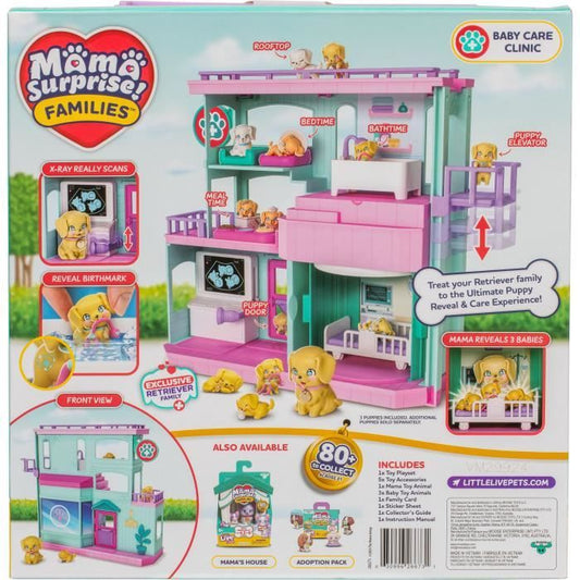 Vet Clinic - LITTLE LIVE PETS - Mama Surprise - Accessories Included - Magical Birth