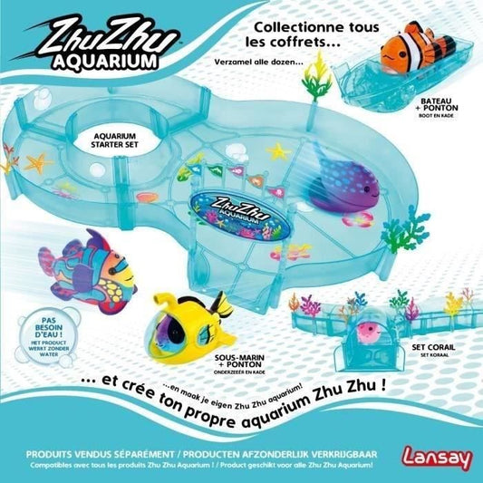 Miniature universe - LANSAY - 51001 - Zhu Zhu Aquarium: Aquarium + Surf