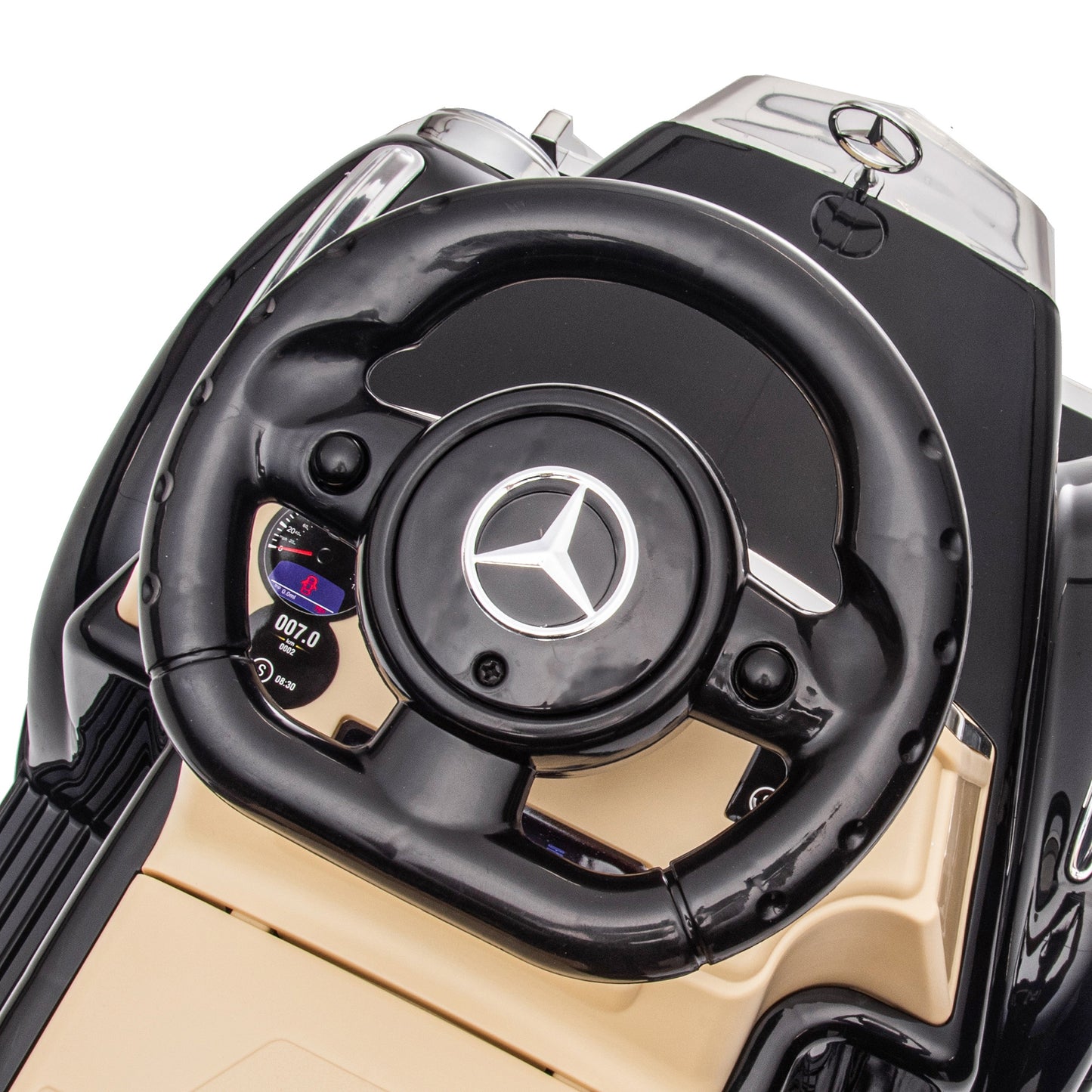 AIYAPLAY Rutscher Kinderauto Mercedes Benz Design 300 S Design, Schwarz