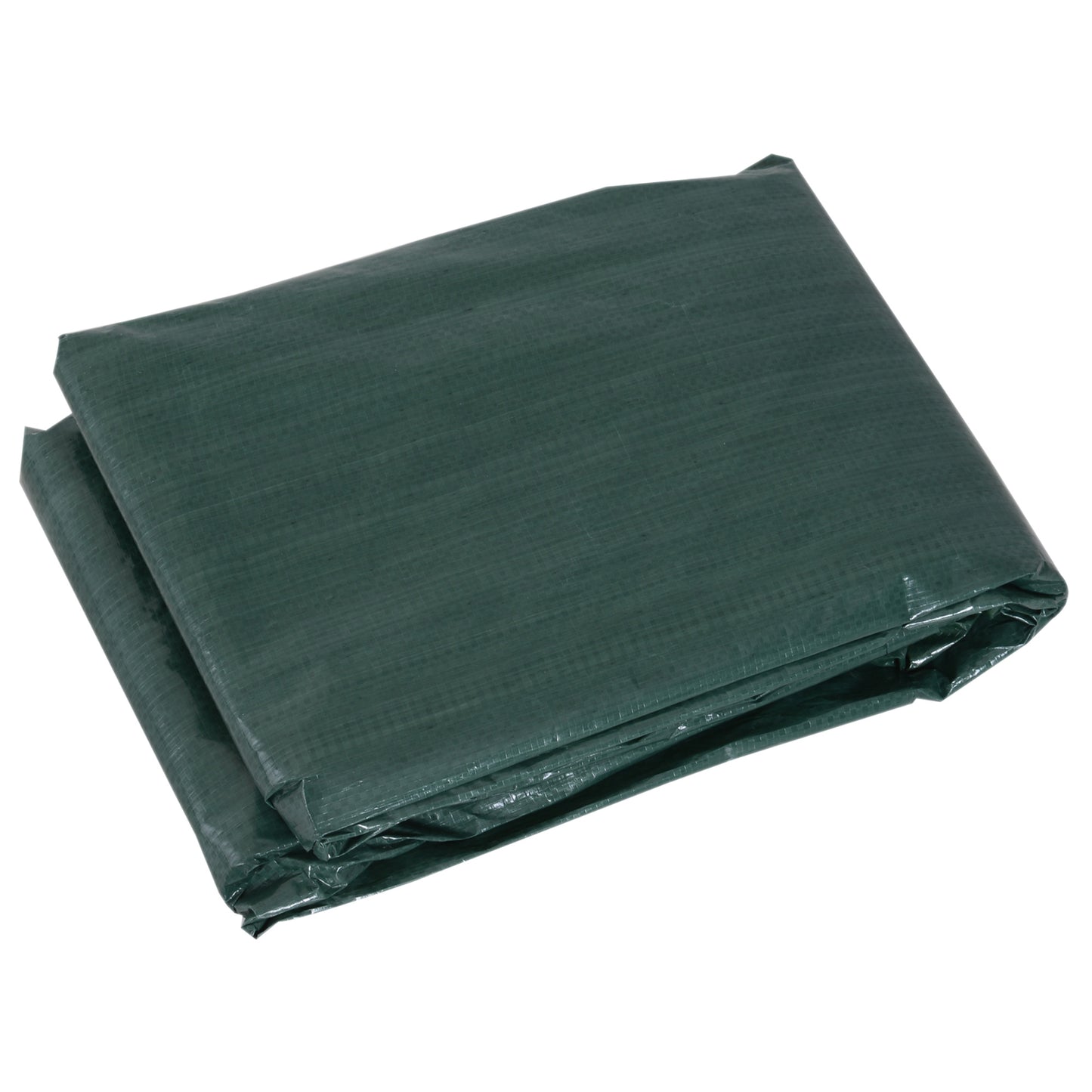 Outsunny Schutzhülle für Gartenmöbel Winterfest Wasserdicht Abdeckung Anti-UV Abdeckplane Gewebe Abdeckhaube für Gartentische Terrassenmöbel Rechteckig 235 x 190 x 90cm Grün