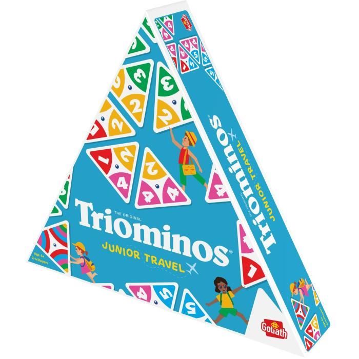 Triominos Junior Travel '24 - Board game - GOLIATH