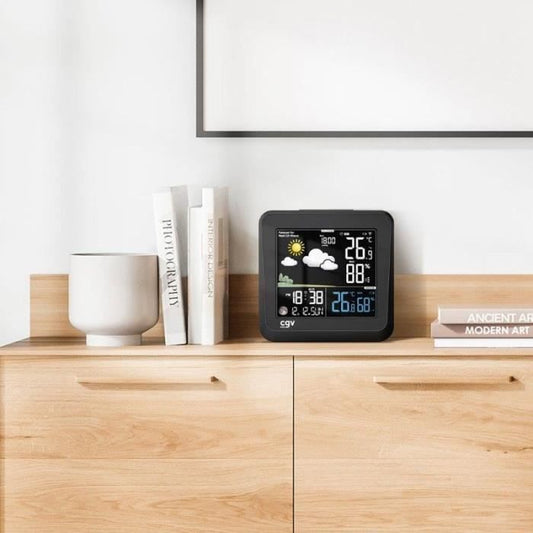 Wireless weather station - CGV - MY METEO-1NC - Color screen - Touch control - Clock and calendar