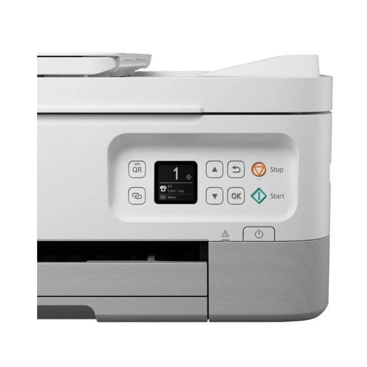 Multifunction Printer - CANON - PIXMA TS7451i - 2 FINE Cartridges - Compatible with Pixma Print Plan - Color - WIFI - White