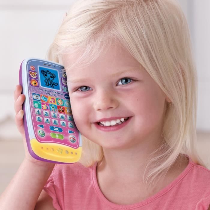 VTECH SMARTPHONE P'TIT GENIUS MAGIC LIGHT PINK