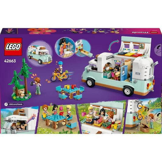 LEGO Friends 42663 Friendship Camper Van - Building Toy for Girls Aged 7