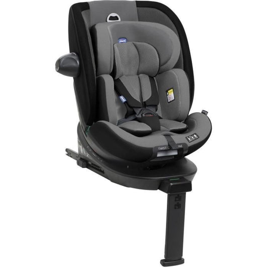 Car seat - CHICCO - EVERONE - Group 0/1/2/3 - I-Size - Rotating - Reclining - Reducer - Grey Black