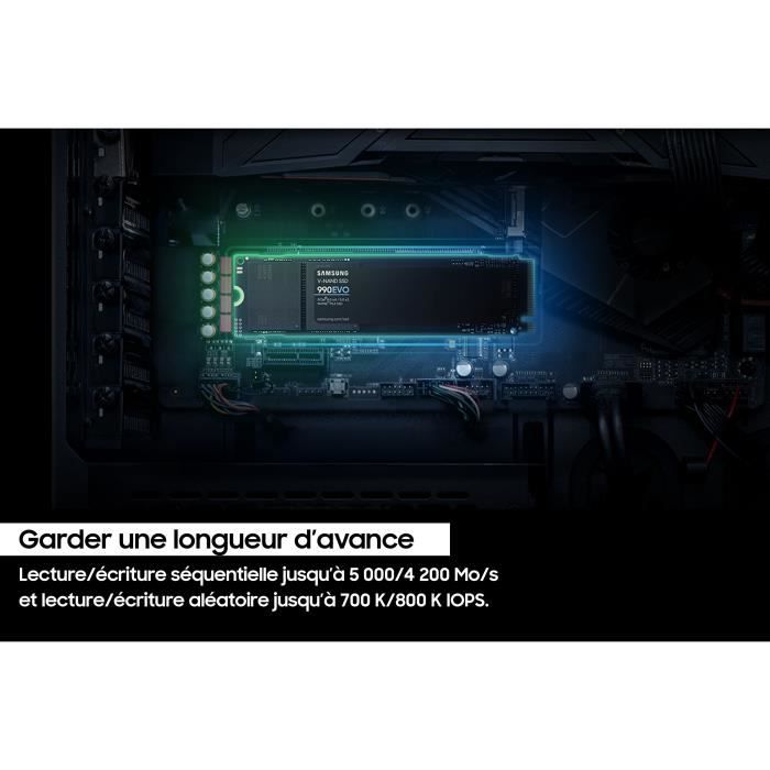 SAMSUNG - 990 EVO - Internal SSD - 2 TB - PCIe 4.0 x4