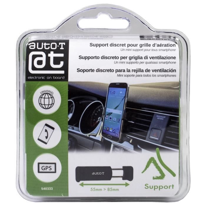 AUTO-T Discrete support for smartphones on aerators