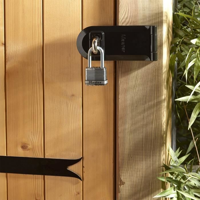 Set of 3 padlocks Master Lock M5Eurtrilf - Very high security - Laded steel - Outdoor use - Anse M
