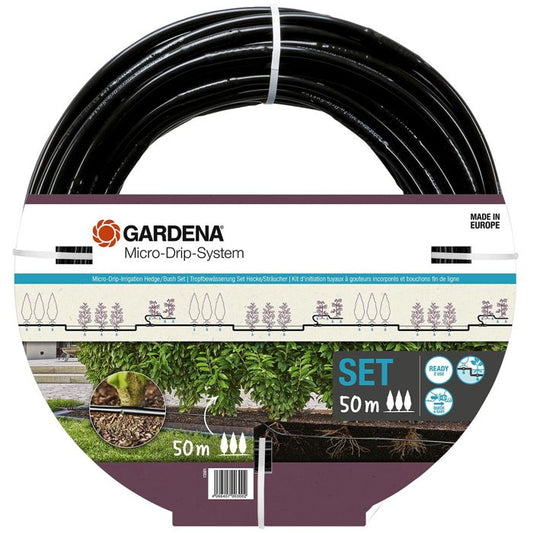 Starter Kit - GARDENA - 50 m of hose with built-in drippers and end-of-line cap