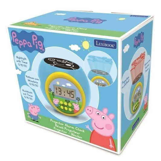 Peppa Pig Projector Alarm Clock with Timer