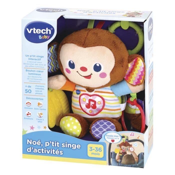 VTECH BABY - Noah, Little Activity Monkey - Awakening Toy
