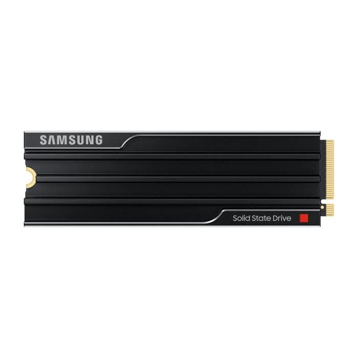 Samsung - Internal SSD - 9100 PRO with NVMe M.2 PCIe 5.0 x4 heatsink - 1TB - Read speed up to 14,800MB/s - MZ-VAP1T0CW