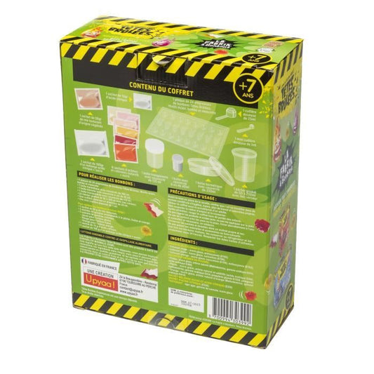 TETES BRULEES 430399 - La Mini Fabrik a Bonbons - Natural flavors and colorings