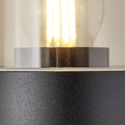 Sergioro Outdoor applique, Depoli Black, E27 20W, bulb not included