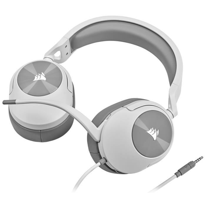 Corsair Gaming Hs55 Stereo Helmet-White (CA-9011261-EU)