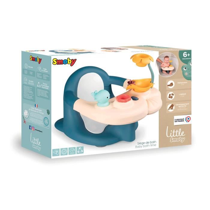 Bath seat - SMOBY - Little - Activity tablet - Suction cup - Blue