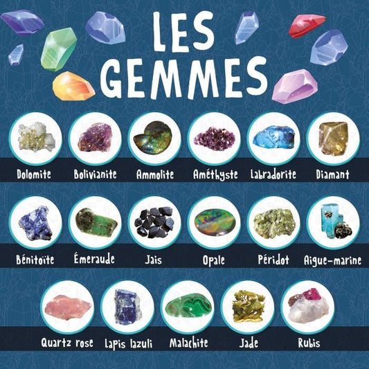 Mineral Discovery - Science Kit - I'M A GENIUS POCKET - Digging Block